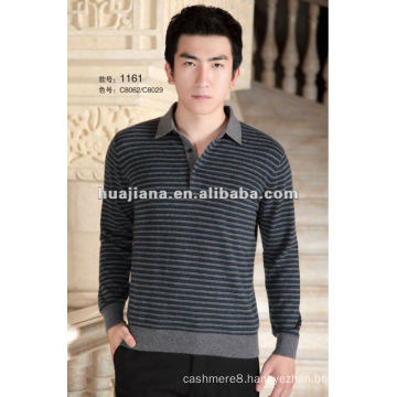 Polo neck 100% Cashmere sweater jumper for men